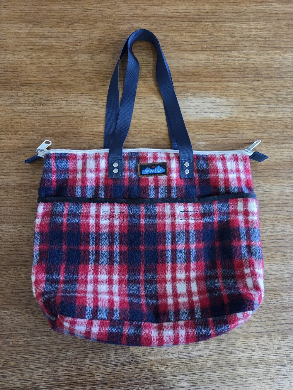 Kavu Montrose Plaid Tote Bag